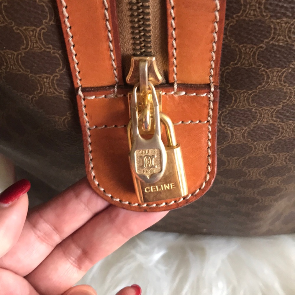 Celine Boston Classic Vintage travel bag - Picture 4 of 10